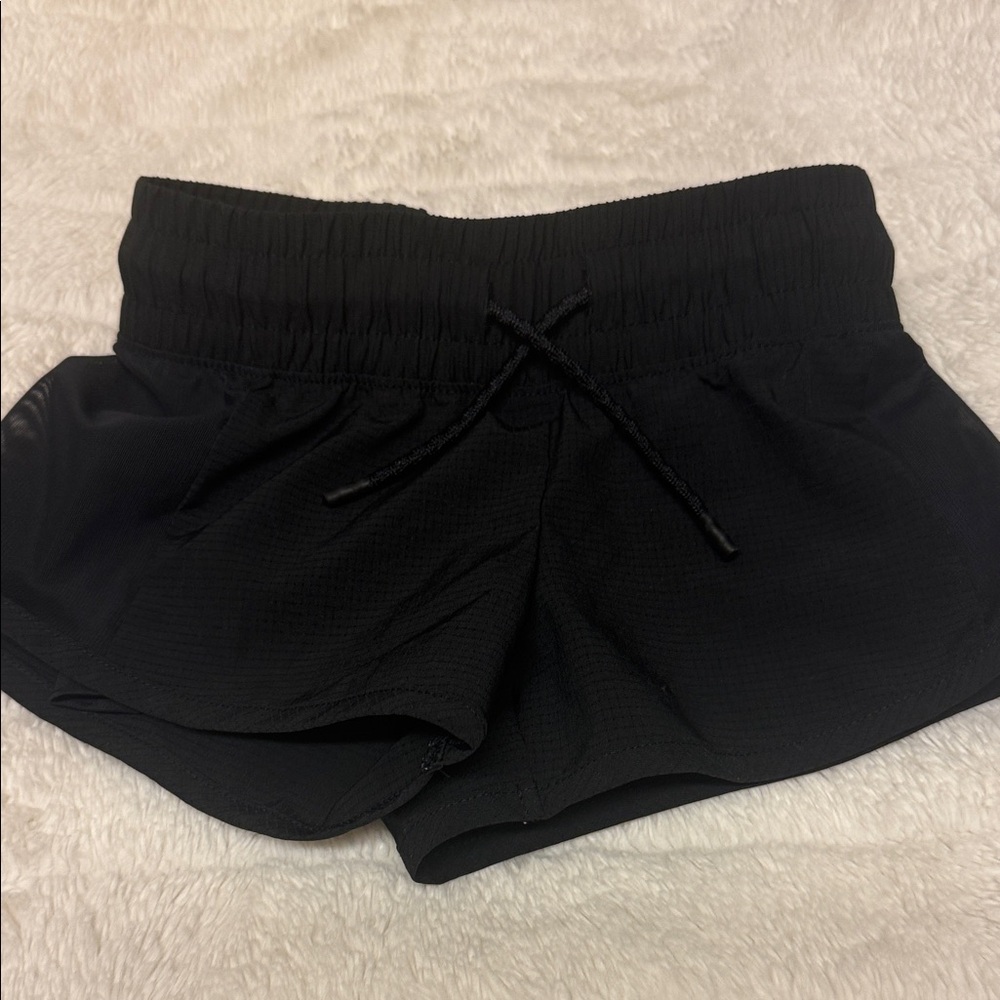 All in Motion kids Black Athletic Shorts